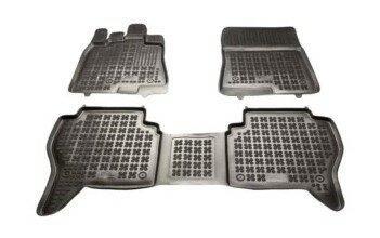 Rubber automatten Mitsubishi Pajero IV | 2007-2018, Auto-onderdelen, Interieur en Bekleding, Nieuw, Mitsubishi, Verzenden