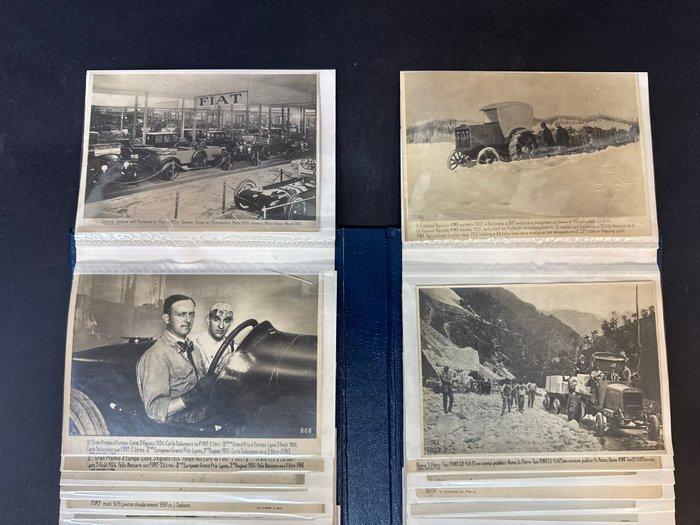 Italië - Europa, Reclame, Fiat - Ansichtkaart album (66) -, Verzamelen, Ansichtkaarten | Buitenland