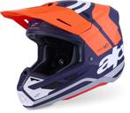Alpinestars S-M7 Core Mat Oranje Blauw Crosshelm, XXL, Nieuw met kaartje, Overige merken, Heren