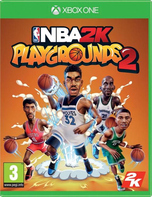 NBA 2K Playgrounds 2 (Xbox One), Spelcomputers en Games, Spelcomputers | Xbox One, Gebruikt, Verzenden
