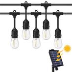 20m Solar LED Prikkabel - IP65 Lichtsnoer Buiten -, Ophalen of Verzenden, Nieuw