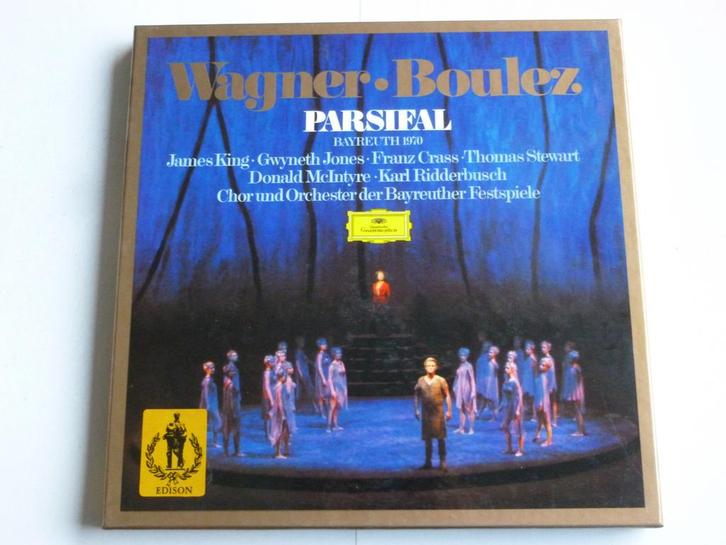 Wagner - Parsifal / Boulez (5 LP), Cd's en Dvd's, Vinyl | Klassiek, Zo goed als nieuw, Verzenden