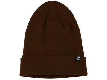 Gebreide muts - Fleece voering - Bruin beschikbaar voor biedingen