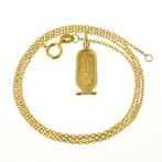 Ketting met hanger - 18 karaat Geel goud, Sieraden, Tassen en Uiterlijk, Antieke sieraden