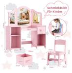 Meisjes Kaptafelset – Bureau en Make-up Tafel, Verzenden, Nieuw