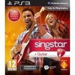 Singstar (now includes guitar play) solus (ps3 tweedehands, Ophalen of Verzenden, Zo goed als nieuw