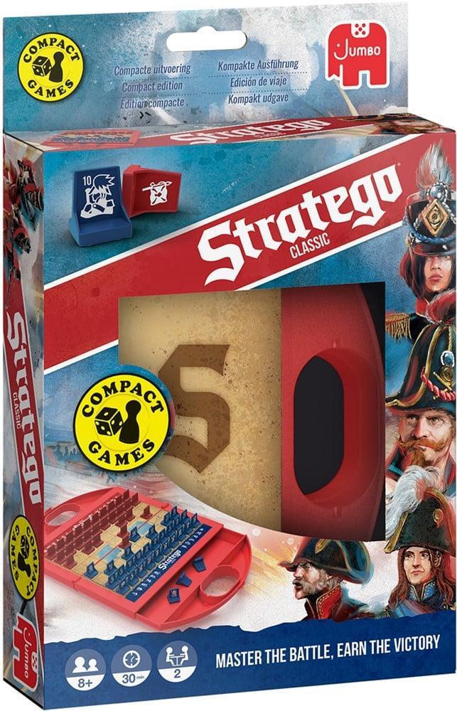 Stratego - Reisspel | Jumbo - Reisspellen, Hobby en Vrije tijd, Gezelschapsspellen | Bordspellen, Nieuw, Verzenden
