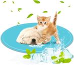 Nobleza Koelmat voor honden en katten - 60x60cm - Blauw, Verzenden, Zo goed als nieuw