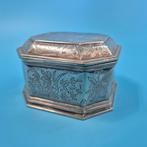 Sieradendoos - Octogonale sieradendoos – verzilverd –