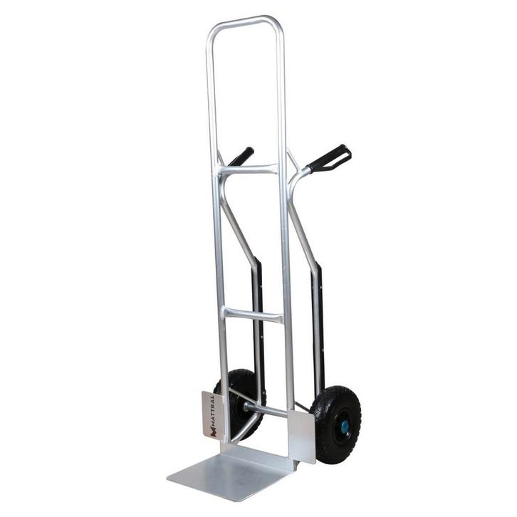 Aluminium Steekwagen Mattral 200 kg H1400 mm Luchtbanden, Zakelijke goederen, Kantoor en Winkelinrichting | Magazijn, Stelling en Opslag