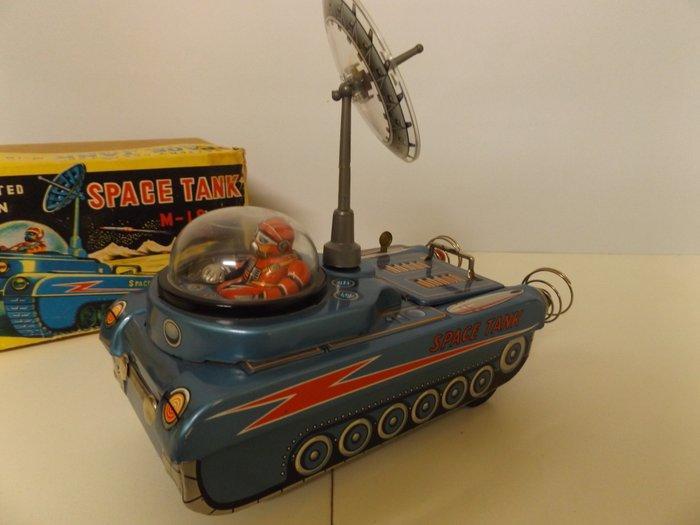 Masudaya - Speelgoed voertuig - Space Tank M-18 Battery, Antiek en Kunst, Antiek | Speelgoed