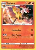 Braixen 026/195 Silver Tempest, Ophalen of Verzenden, Nieuw, Losse kaart, Foil