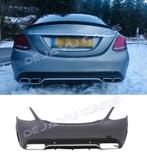 C63 AMG Look Achterbumper voor Mercedes Benz C-Klasse W205, Auto diversen, Tuning en Styling, Ophalen of Verzenden