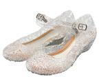 Glitter schoenen - Zilver - Prinsessenjurk, Nieuw, Ophalen of Verzenden