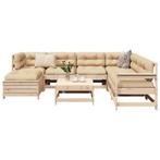 vidaXL 8-delige Loungeset massief grenenhout, Tuin en Terras, Verzenden, Nieuw, Loungeset