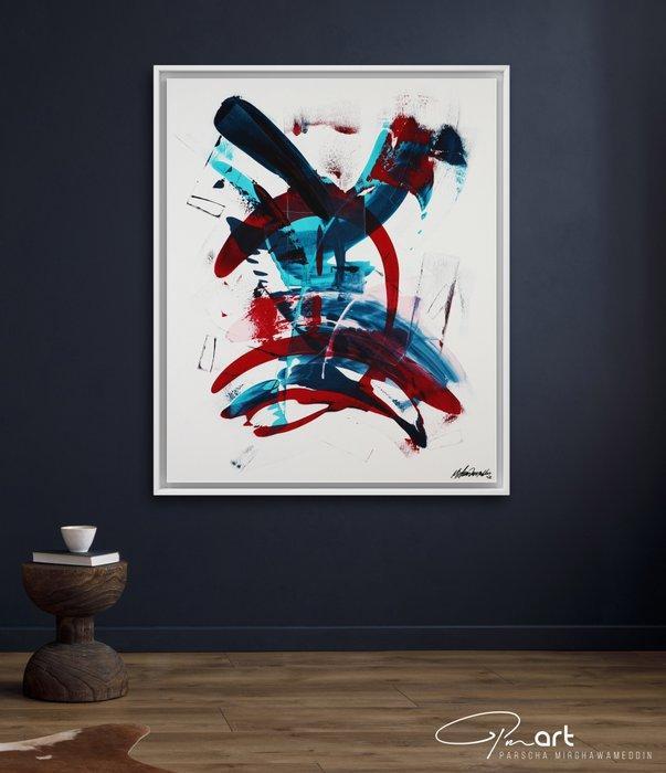 Parscha Mirghawameddin - Pivot - XXL, Antiek en Kunst, Kunst | Schilderijen | Modern