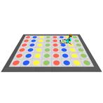 Levensgroot behendigheidsspel op rubber tegels - 2 x 3 m -, Tuin en Terras, Nieuw, Verzenden