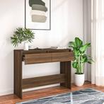 vidaXL Wandtafel 100x35x76,5 spaanplaat bruin eikenkleur, Huis en Inrichting, Tafels | Bijzettafels, Verzenden, Nieuw