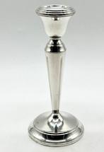 No reserve- Grote handgemaakte Hollands zilveren Kandelaar -, Antiek en Kunst