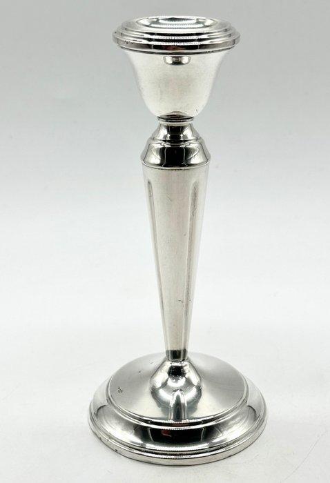 No reserve- Grote handgemaakte Hollands zilveren Kandelaar -, Antiek en Kunst, Antiek | Goud en Zilver