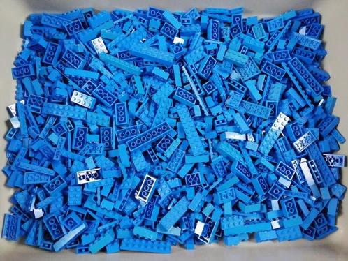 Lego - geen serie - Partij van 1000 blauwe bouwstenen -, Kinderen en Baby's, Speelgoed | Duplo en Lego