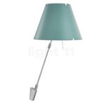 Luceplan Costanza Wandlamp, lampenkap turquoise - telescoop, Huis en Inrichting, Verzenden, Nieuw