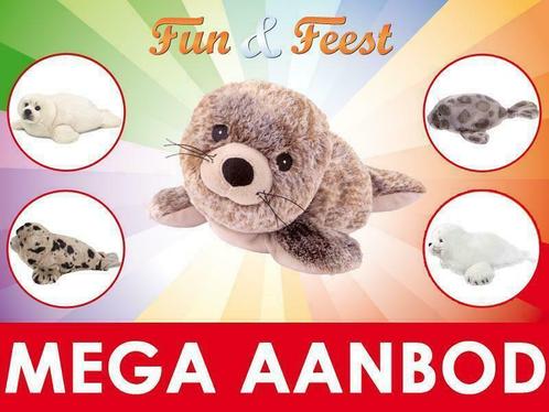 Zeehond knuffel mega aanbod - Talloze zeehonden knuffels!, Kinderen en Baby's, Speelgoed | Knuffels en Pluche, Overige typen, Nieuw