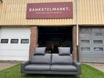 FSM Clarus bank design bankstel grijs leer 2,5 zetel De Sede, Huis en Inrichting, Design, Driepersoons, Rechte bank, Leer