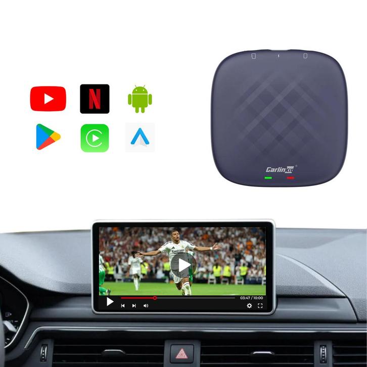 Carlinkit Magic-Box CarPlay 8GB +128GB Android Auto Netflix, Auto diversen, Autoradio's, Ophalen of Verzenden