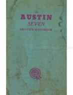 1961 AUSTIN SEVEN INSTRUCTIEBOEKJE ENGELS