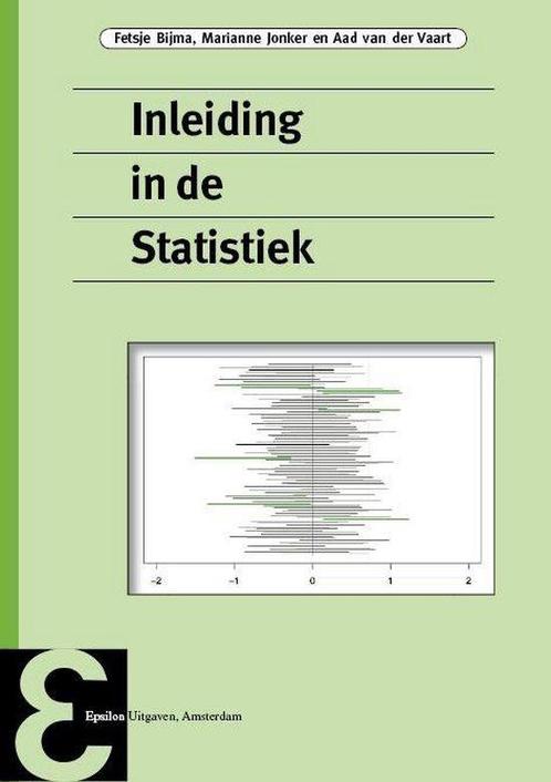 9789050411738 Epsilon uitgaven 76 - Inleiding in de Stati..., Boeken, Studieboeken en Cursussen, Zo goed als nieuw, Verzenden