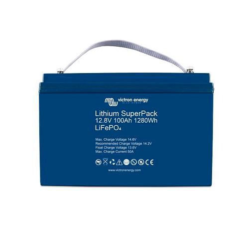 Lithium SuperPack 12,8V/100Ah (M8) Hoge Stroom, Watersport en Boten, Bootonderdelen, Motor en Techniek, Nieuw, Zeilboot of Motorboot