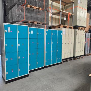 Partijen gebruikte lockers, kluisjes, kledingkasten beschikbaar voor biedingen