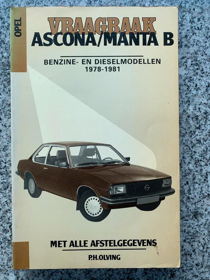 Vraagbaak Ascona/Manta B - Met alle afstelgegevens, Boeken, Auto's | Boeken, Overige merken, Gelezen, Verzenden