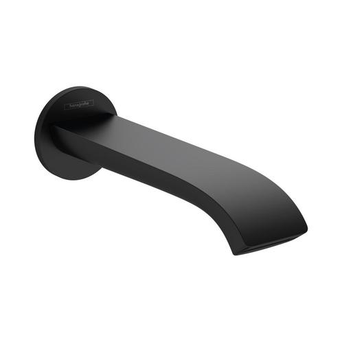 Baduitloop HansGrohe Vivenis Mat Zwart, Doe-het-zelf en Verbouw, Sanitair, Kraan, Nieuw, Ophalen of Verzenden
