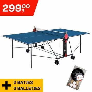 Sponeta® S1-43i Tafeltennistafel - met bats en ballen Actie! beschikbaar voor biedingen