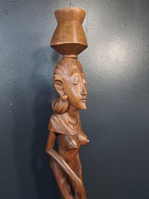 Balinese dame art deco stijl 60 cm - Indonesië (Zonder, Antiek en Kunst, Kunst | Niet-Westerse kunst