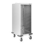 GGM Gastro | Dienbladenwagen - voor 18 dienbladen EN 600x400, Verzenden