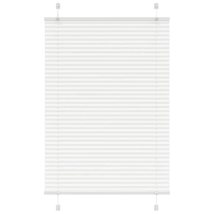 vidaXL Plissé rolgordijn 85x150 cm stofbreedte 84,4 cm, Huis en Inrichting, Stoffering | Gordijnen en Lamellen, Wit, Nieuw, Verzenden