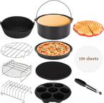 Airfryer Accessoires Complete Set - Ø20cm - Geschikt voor Ai, Verzenden, Nieuw