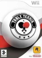 Rockstar Games Presents Table Tennis Wii Morgen in huis!, Spelcomputers en Games, 1 speler, Ophalen of Verzenden, Zo goed als nieuw