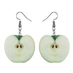 Fako Bijoux® - Oorbellen - Groente & Fruit - Appel, Verzenden, Nieuw
