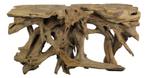 Wandtafel Teak Root | 150x40x80 cm, Huis en Inrichting, Tafels | Sidetables, Verzenden, Nieuw