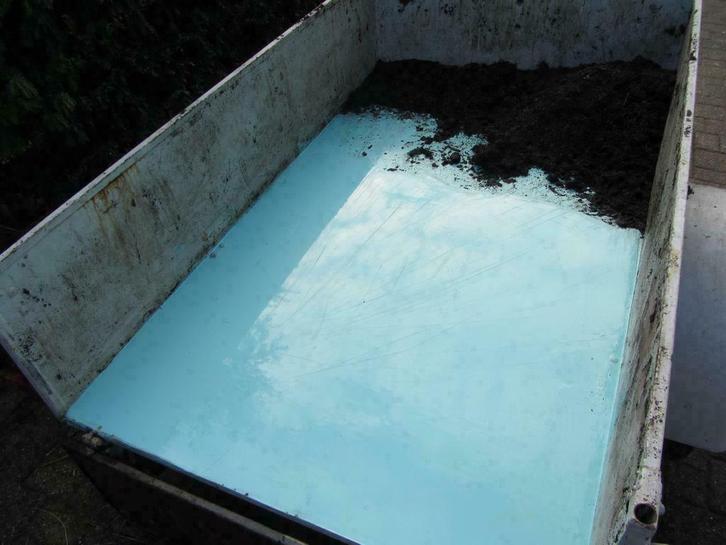 Gietvloer, aanhanger, trailer, PU Gietvloer, foodtruck,, Doe-het-zelf en Verbouw, Verf, Beits en Lak, Overige kleuren, Nieuw, 20 liter of meer