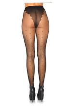 Panty met stippen zwart Leg Avenue (intimiteit), Verzenden