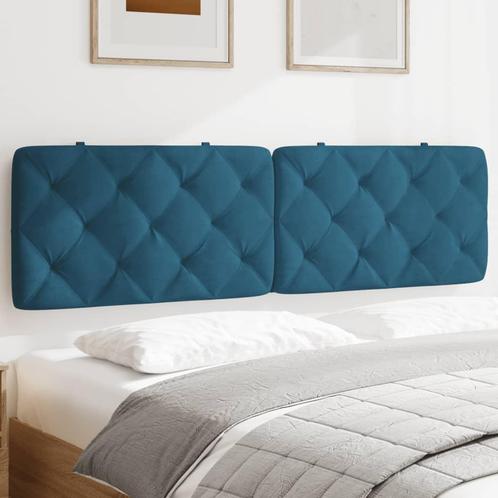 vidaXL Hoofdbordkussen 180 cm fluweel blauw, Huis en Inrichting, Slaapkamer | Bedden, Blauw, Nieuw, Stof, Verzenden