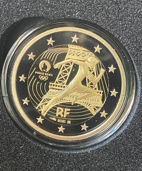 Frankrijk. 2 Euro 2021 Jeux Olympiques De Paris Proof, Postzegels en Munten, Munten | Europa | Euromunten
