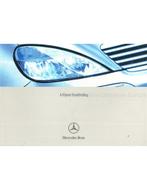 2002 MERCEDES BENZ A KLASSE INSTRUCTIEBOEKJE NEDERLANDS