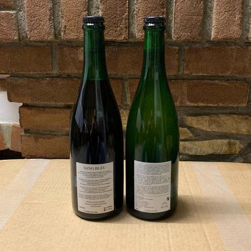 Cantillon - Sang Bleu 2022 & FouFoune 2024 - 75cl - 2, Verzamelen, Wijnen