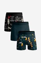 -30% Muchachomalo  Muchachomalo 3-pack boxer shorts costa ri, Verzenden, Blauw